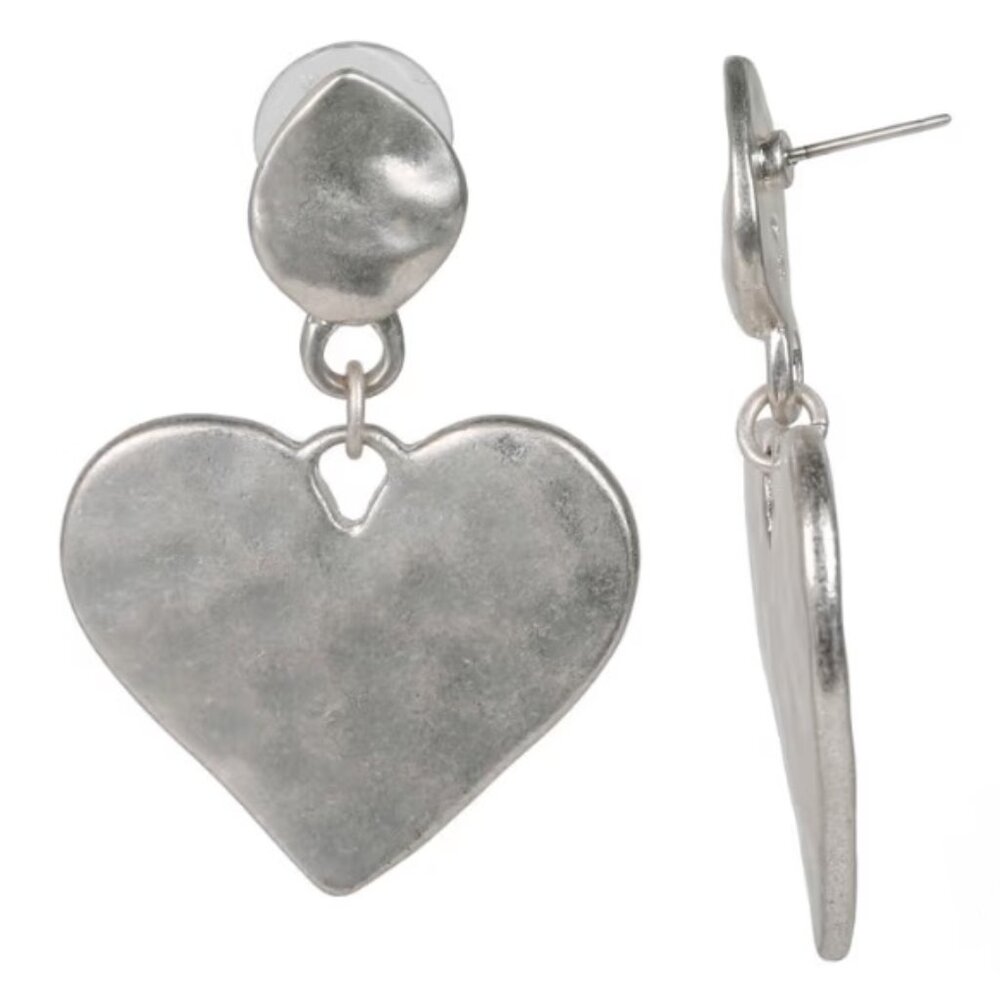 Bella Uno Heart Drop Earrings